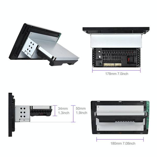 A3236 9 inch Android 11 Single Butt MP5 Player, Style: Carplay 2+32G(Standard)