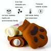 Silicone Microwave Oven Heating Water Injection Hand Bag, Color: Brown