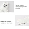 Punch-Free Cartoon Animal Hooks Wall-Mounted Seamless Wall Refrigerator Door Decorative Hooks(Dog)