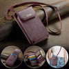 CaseMe Me40 Vertical Multifunctional Shoulder Crossbody Phone Bag(Red)