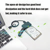 Olmaster External Notebook Hard Drive Adapter Cable Easy Drive Cable USB3.0 to SATA Converter, Style:Hard Disk Dedicated, Size:3.5 Inch (US Plug)