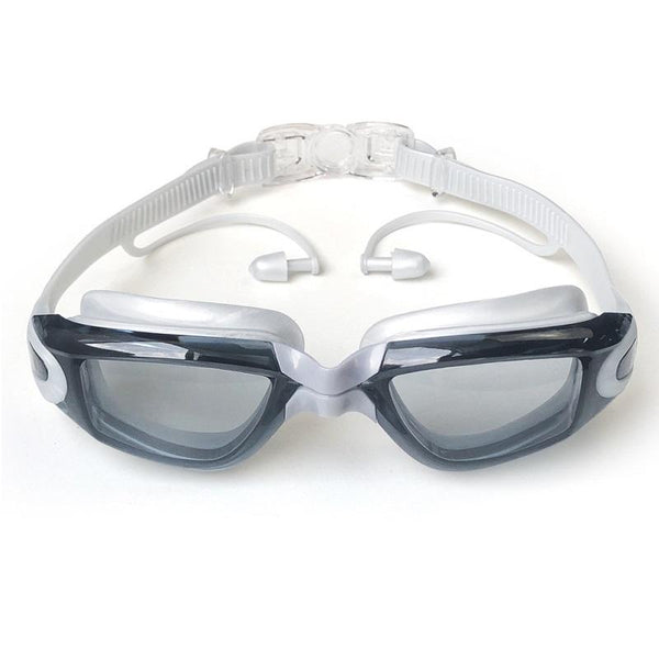 HAIZID Children HD Anti-fog Waterproof Myopia Swimming Goggles, Color: Optical Gray