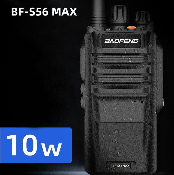 Baofeng BF-S56MAX High-power Waterproof Handheld Communication Device Walkie-talkie, Plug Specifications:EU Plug