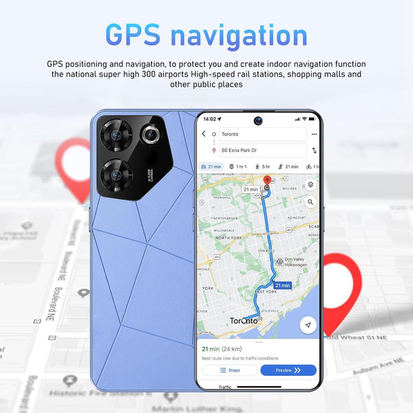 U32 / C20 Pro 5G, 3GB+64GB, 6.6 inch Screen, Face Identification, Android 10.0 MTK6737 Quad Core, Network: 4G, OTG, Dual SIM(Blue)