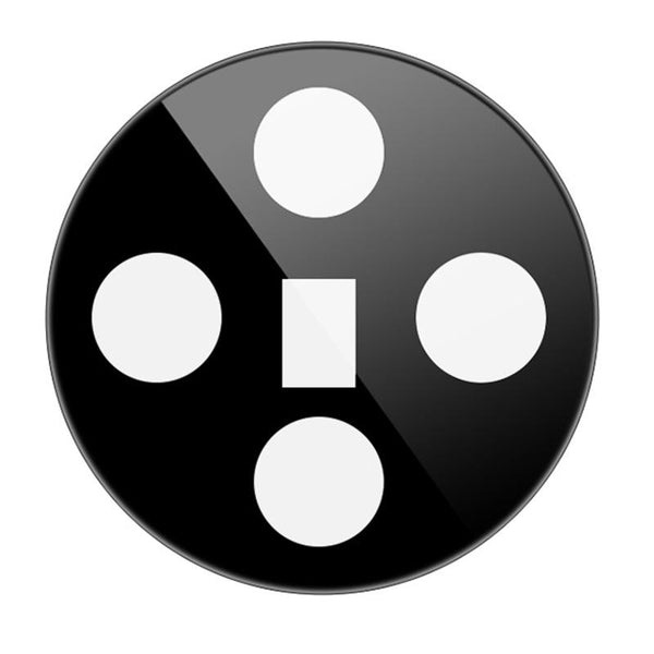 For vivo X100 imak Black Version HD Glass Rear Camera Lens Film, Self-positioning Version