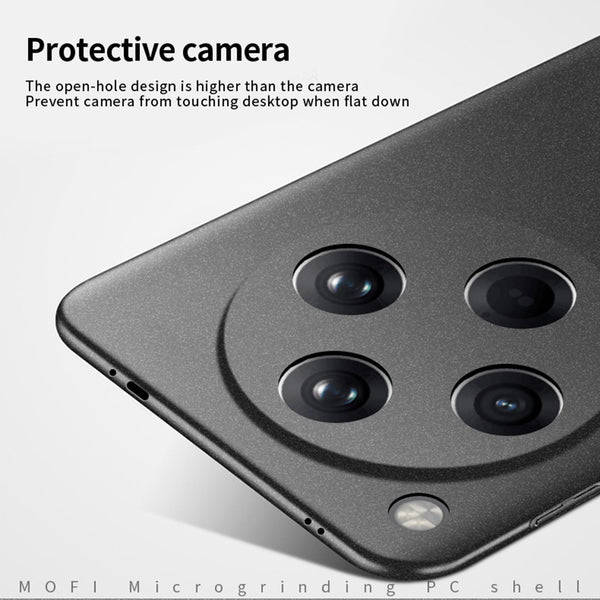 For OPPO Find X8 MOFI Fandun Series Frosted PC Ultra-thin All-inclusive Phone Case(Gray)