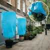 Non-woven Fabric Tree Anti-freeze Cover Winter Plant Protective Bag, Size: 80 x 120cm(Blue)