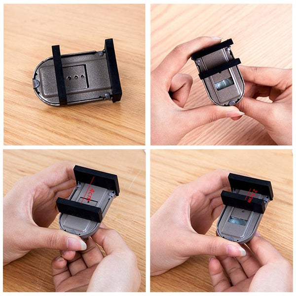 Sliding Sash Stopper Cabinet Locks & Straps Doors Security Anti-theft Lock Window Door Baby Safety Lock