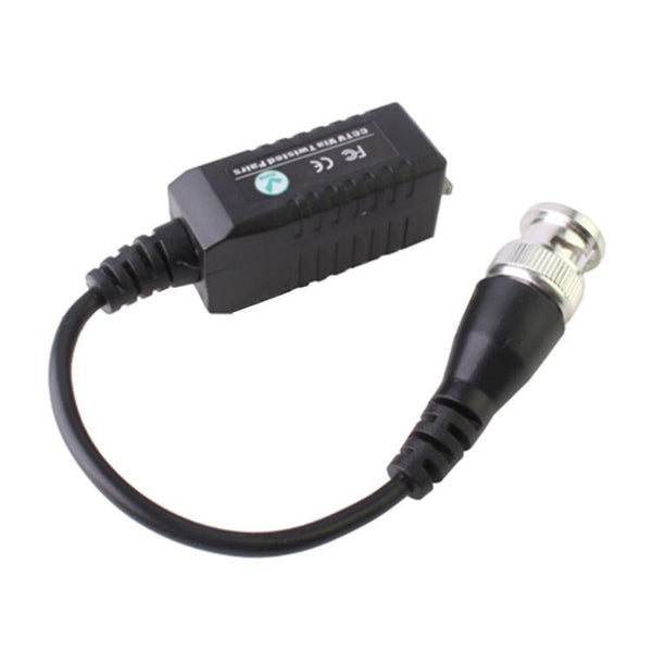 CCTV Video Balun, Passive, UTP, Black, 1500m
