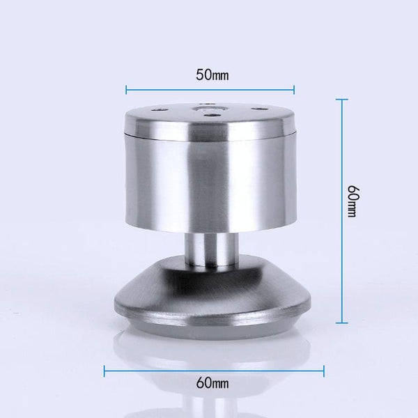 Stainless Steel Wire Drawing Thickened Column Sofa Furniture Cabinet Foot, Height: 60mm