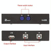 2 Port USB Data Switch(Black)