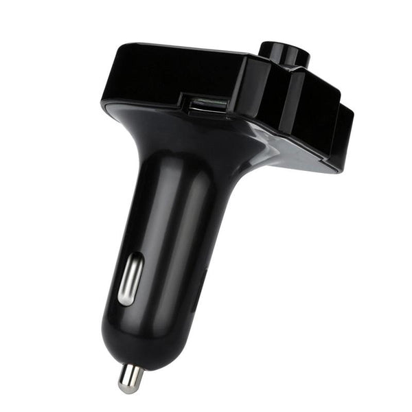 M9 Car Bluetooth MP3 Dual USB Car Charger(Black)