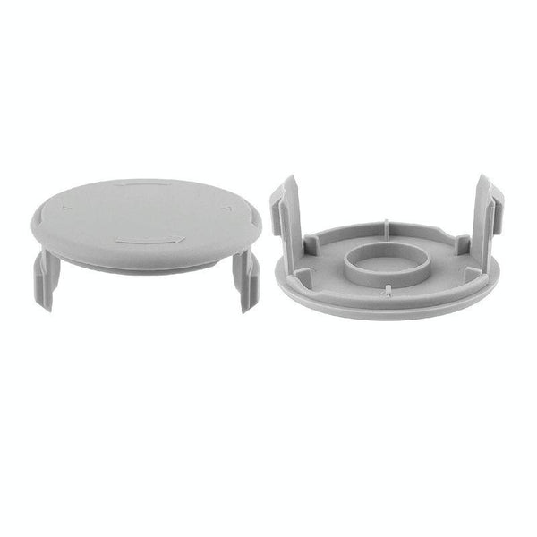 2PCS RY3-1 Mowing Line Cover Grass Head Valve Core For Ryobi One+AC14RL3A(Gray)