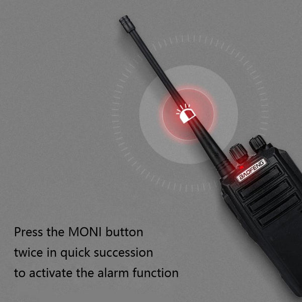 Baofeng BF-UV6D Civil Hotel Outdoor Construction Site Mobile High-power Walkie-talkie, Plug Specifications:EU Plug