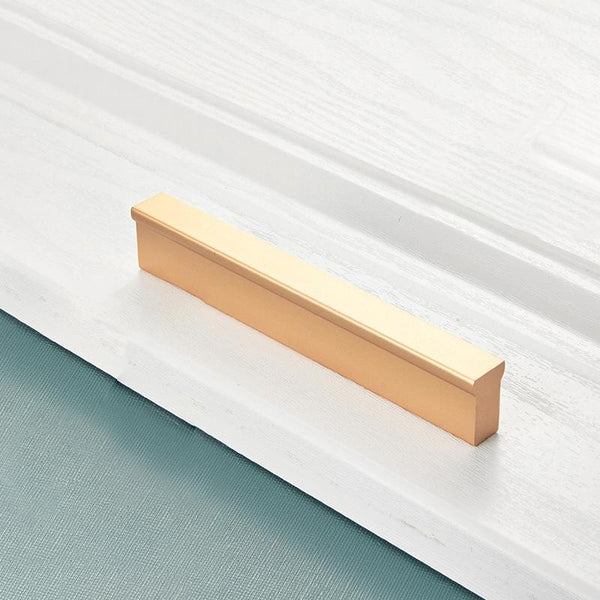 2778-96 Modern Simple Cabinet Door Handle Drawer Wardrobe Handle (Gold)