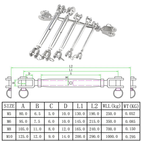 M8 304 Stainless Steel Flower Basket Screw