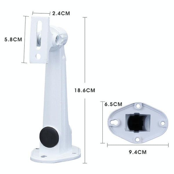Hikvision Camera Wall Mount 3 Pack - Aluminium (186x94x65mm)