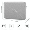 HAWEEL 16 inch Laptop Sleeve Case Zipper Briefcase Bag for 15-16.7 inch Laptop(Grey)