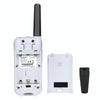 1 Pair RETEVIS RT649B 0.5W EU Frequency 446.00625-446.19375MHz 16CHS Two Way Radio Handheld Walkie Talkie, EU Plug(White)