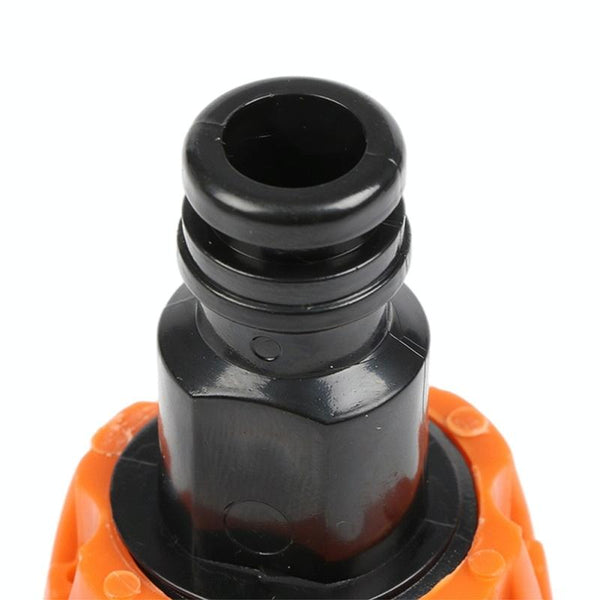 Water Rocket Washer Garden Hose Cleaning Head Drainage Trench Pressure Washer(Brown)