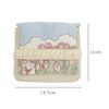 BD0443 2pcs Cartoon Pattern Large Capacity Sanitary Storage Bags(Pink Cherry Bear)