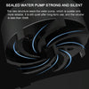 EVESKY  Water Cooler Cpu Fan RGB Fan Liquid Heatsink Integrated Radiator, Spec: 360mm