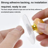 Hole-free Wardrobe Handles Drawer Glass Door Adhesive Household Round Handle, Spec: E