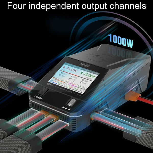 ToolkitRC Q6AC Airplane And Car Model Li-Po Battery Balance Charger(EU Plug)