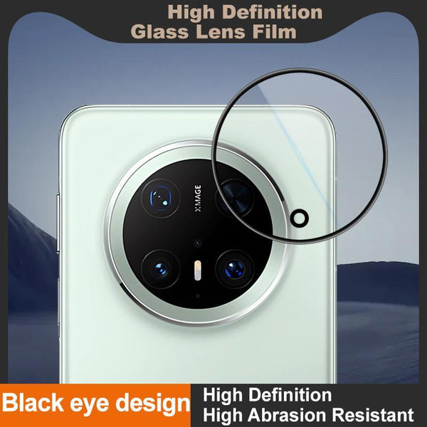 For Huawei Mate 70 Pro IMAK High Definition Rear Camera Glass Lens Film, Black Eye Design