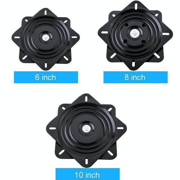8 inch Solid Full Bead Universal Swivel Turntable Furniture With Screws For Swivel Chairs