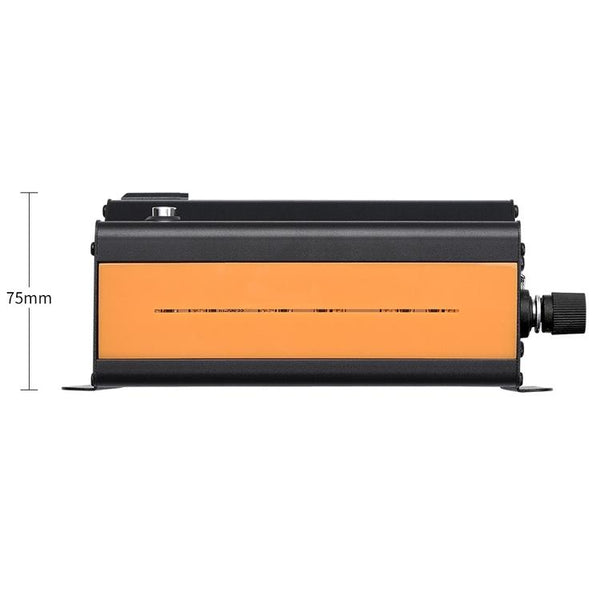 XUYUAN 3000W Car Inverter LED Colorful Atmosphere Light 4 USB Charging Converter, Specification: 12V-220V