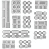 2 PCS DIY Keycap Silicone Mold OEM Mechanical Keyboard Silicone Mold, Style: MD3525