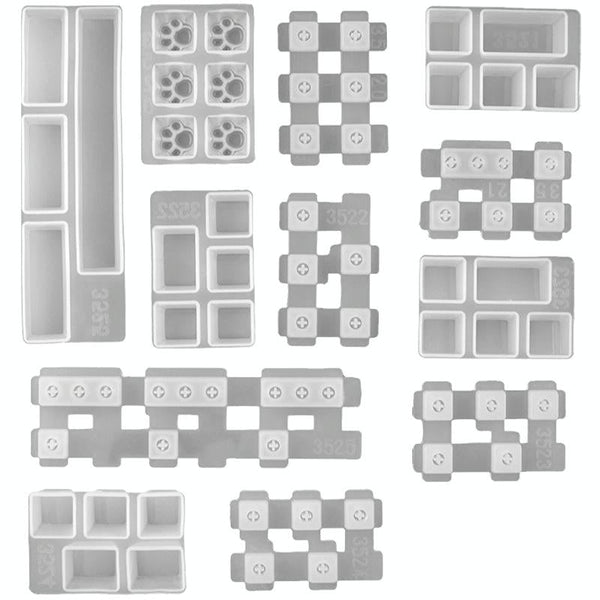 2 PCS DIY Keycap Silicone Mold OEM Mechanical Keyboard Silicone Mold, Style: MD3525