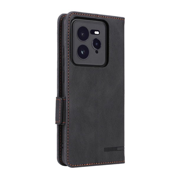 For Realme CT7 Pro Magnetic Clasp Leather Phone Case(Black)
