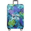 Thickened Wear-resistant Stretch Elastic Luggage Dust Cover, Size: XL(Tropical Palm)