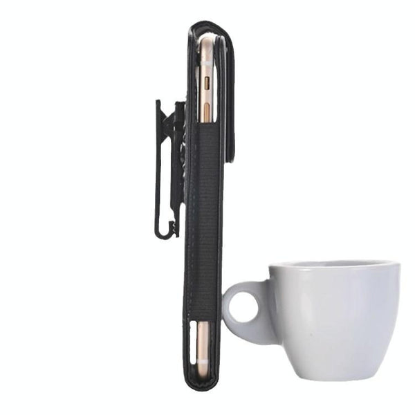 5.5 Inch Cell Phone Holster With Belt Clip Rotary 360 Magnetic Closure