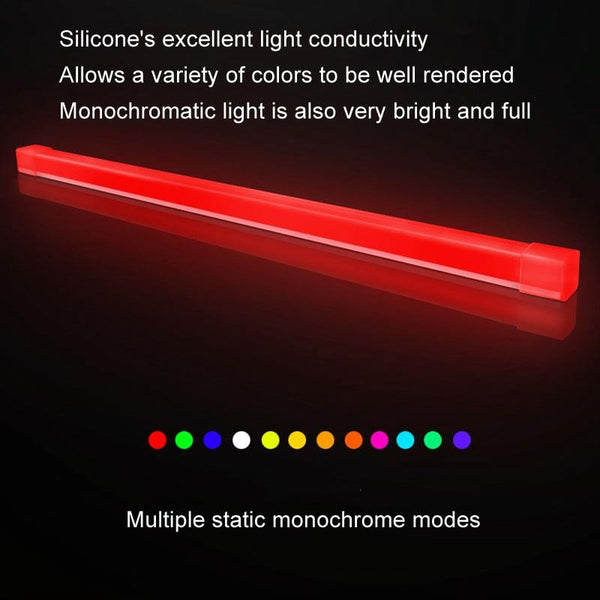 COOLMOON F300 Square Panoramic Glow ARGB Light Bar Desktop Computer Case Interior Decorative Ambient Light