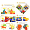 Outdoor Sandy Beach Table Toys Set for Kids(Tree and Square Table)