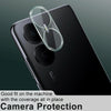 For Honor Play 40 Plus 5G imak Integrated Rear Camera Lens Tempered Glass Film