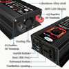 Tang III Generation 12V to 110V 6000W Modified Square Wave Car Power Inverter with LCD Display & Dual USB(Black)