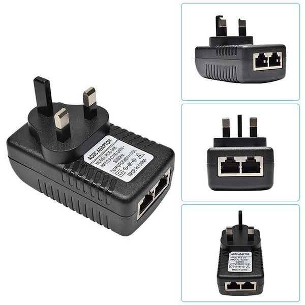 15V 1A Router AP Wireless POE / LAD Power Adapter(UK Plug)