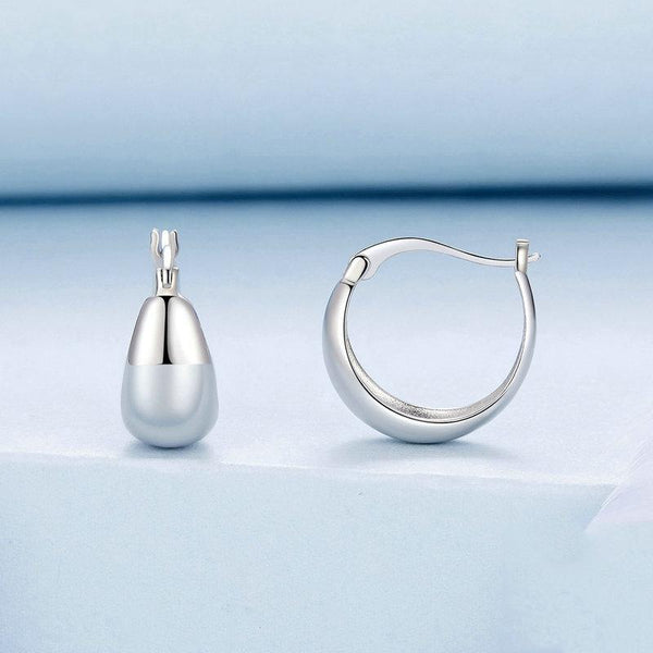 S925 Sterling Silver Metallic Earrings(BSE967)