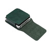 Folding Screen Mobile Phone Waist Hanging Universal Clutch Bag(Green)