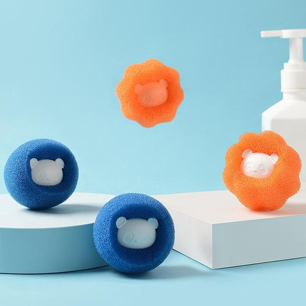 Washing Machine Laundry Ball Decontamination Hair Removal Anti-winding Cleaning Ball(Blue)