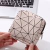 XH8214 Portable Sanitary Napkin Storage Bag Large Capacity Waterproof Coin Bag(Apricot)
