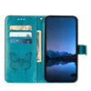 For Xiaomi Redmi K70 / K70 Pro Embossed Butterfly Leather Phone Case(Blue)