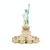 3 PCS 3D Puzzle Mini World Building Model Children Assembling Intellectual Toys(Statue of Liberty)
