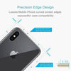 For iPhone X / XS Transparent Tempered Glass Back Screen Protector