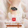 OLEVS 9931 Women Butterfly Buckle Luminous Waterproof Quartz Watch(Black)