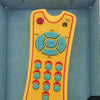 Baby Toys Music Mobile Phone TV Remote Control Early Educational Toys Electric Numbers Remote Learning Machine(Yellow)